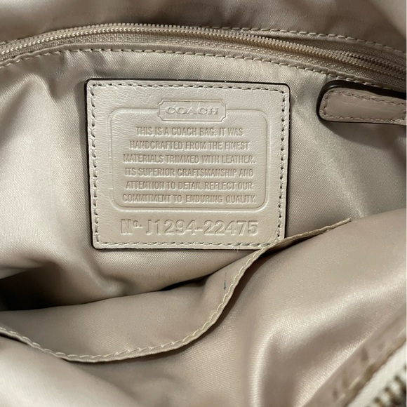 Coach Polkadot Shoulder Bag #22475 - Picture 9 of 10